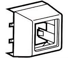 картинка 030378 Рамка Mosaic в профиль 75х20мм Legrand от магазина Интерком-НН