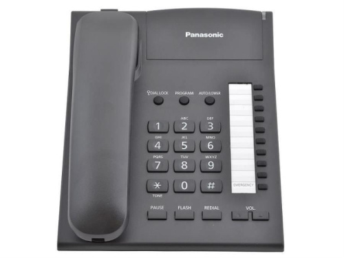 изображение Проводной телефон Panasonic KX-TS2382RUB, цвет черный магазин Компании Интерком-НН фото 4 картинка Panasonic KX-TS2382RUB проводной телефон, цвет черный от магазина Интерком-НН фото 4