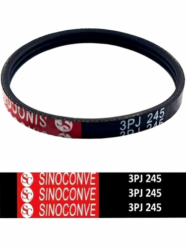 картинка Sinoconve 3PJ245 J3 ремень поликлиновый приводной для электроинструмента Makita, Skil, Greapo   от магазина Интерком-НН фото 2