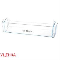 картинка Bosch 00709646 Уценка Полка (балкон) для больших бутылок, для нижней части двери холодильника от магазина Интерком-НН