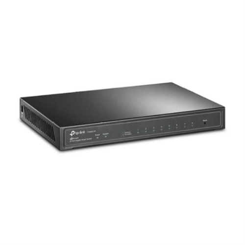 изображение Управляемый коммутатор TP-Link T1500G-8T с 8 портами 10/100/1000 Мбит/с магазин Компании Интерком-НН фото 2 картинка TP-Link T1500G-8T управляемый коммутатор с 8 портами 10/100/1000 Мбит/с от магазина Интерком-НН фото 2