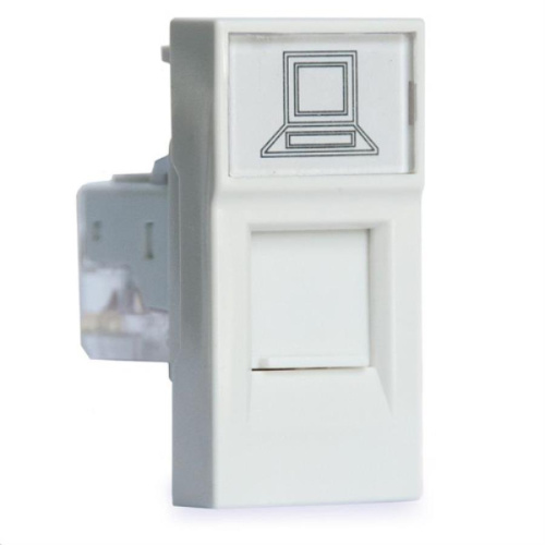 картинка IEK Праймер Розетка компьютерная RJ45 UTP категория 5e 2 модуля  от магазина Интерком-НН фото 2