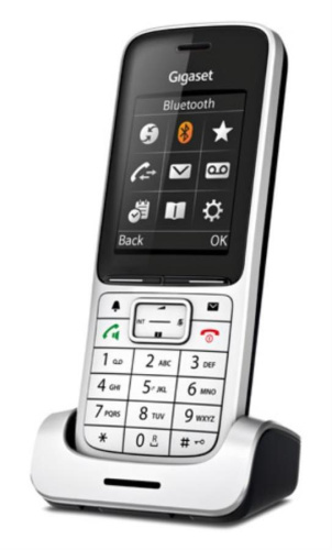 картинка Трубка доп. Dect Gigaset SL450HX RUS серебристый для SL450 от магазина Интерком-НН фото 11