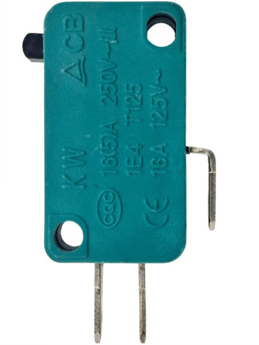 изображение Микропереключатель 3-х контактный KW3 (зеленый) 250V 16(5)A для микроволновой печи (СВЧ) магазин Компании Интерком-НН картинка Микропереключатель 3-х контактный KW3 (зеленый) 250V 16(5)A для микроволновой печи (СВЧ) от магазина Интерком-НН