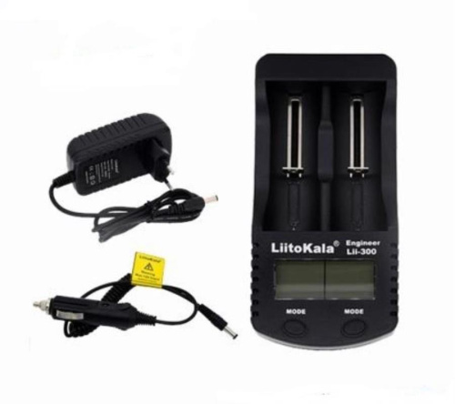 картинка LiitoKala Lii-300 Универсальное зарядное устройство на 2 аккумулятора Ni-MH/Ni-Cd от магазина Интерком-НН фото 2