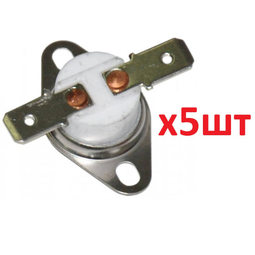 картинка KSD302-95NC-16A 5шт. термостат керамический с фланцем 95°C нормально замкнутый 250V 16A от магазина Интерком-НН фото 2