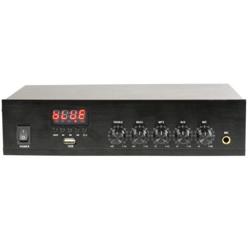 изображение MKV Pro PA-1060 трансляционный усилитель 60Вт, USB, Bluetooth, FM магазин Компании Интерком-НН картинка MKV Pro PA-1060 трансляционный усилитель 60Вт, USB, Bluetooth, FM от магазина Интерком-НН
