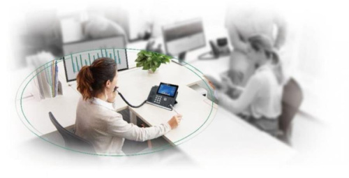 картинка Телефон SIP Yealink SIP-T48U черный от магазина Интерком-НН фото 2