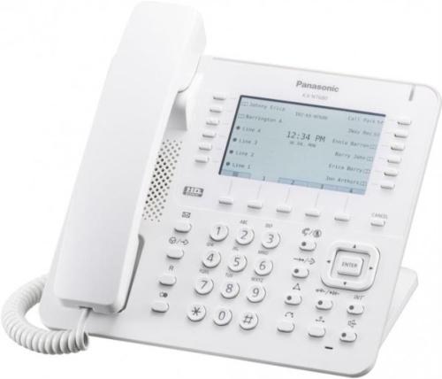 картинка Телефон IP Panasonic KX-NT680RU белый от магазина Интерком-НН фото 11