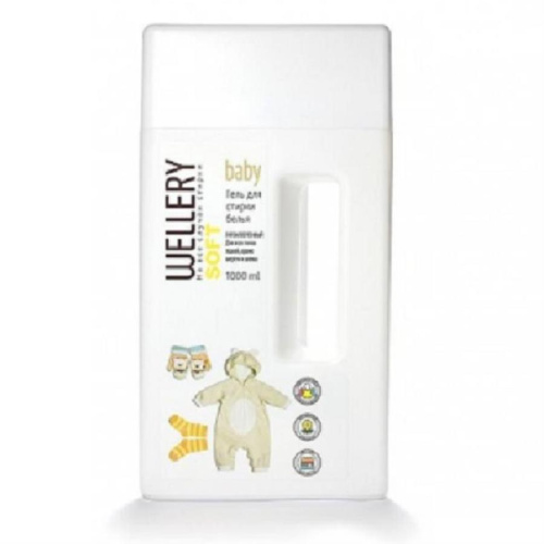 изображение Средство для стирки жидкое универсальное WELLERY SOFT baby 1л магазин Компании Интерком-НН картинка Средство для стирки жидкое универсальное WELLERY SOFT baby 1л от магазина Интерком-НН