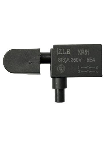 картинка Выключатель KR51 (202) с фиксатором 8A, 250V для электроинструмента  от магазина Интерком-НН фото 2
