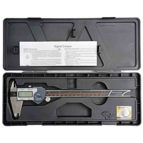 картинка Штангенциркуль Electronic Caliper 5100 до 200мм электронный с ЖК-дисплеем, нержавеющая сталь от магазина Интерком-НН фото 4