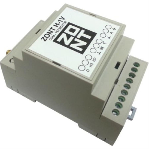изображение ZONT H-1V GSM-контроллер на DIN рейку управление котлом и бойлером с поддержкой OpenTherm магазин Компании Интерком-НН фото 3 картинка ZONT H-1V GSM-контроллер на DIN рейку управление котлом и бойлером с поддержкой OpenTherm от магазина Интерком-НН фото 3