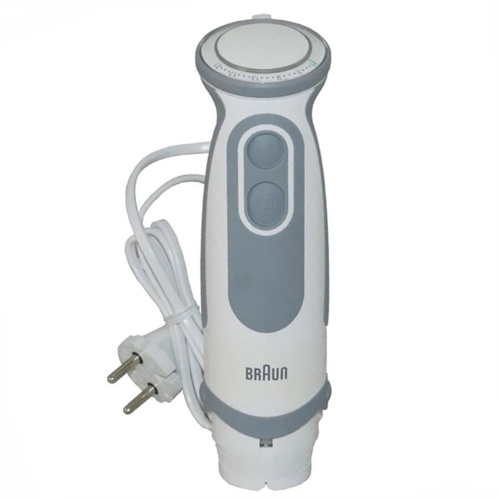 картинка Braun 7322119504 моторный блок в сборе 1000Вт, 21 скорость, для блендера Multiquick 3, 5, 7 белый от магазина Интерком-НН