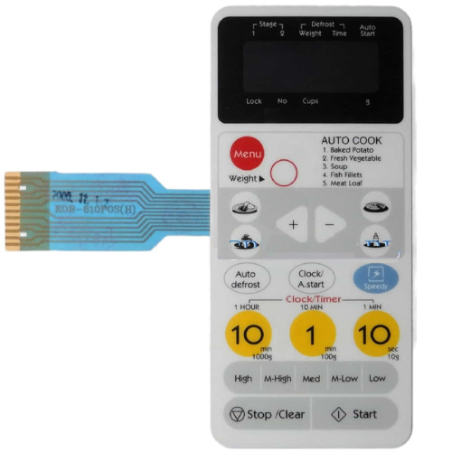 изображение Daewoo KOR-610P0S (3518511400, 3518512300) Сенсорная панель для свч KOR-610POS, KOR-610POS1 магазин Компании Интерком-НН фото 2 картинка Daewoo KOR-610P0S (3518511400, 3518512300) Сенсорная панель для свч KOR-610POS, KOR-610POS1 от магазина Интерком-НН фото 2