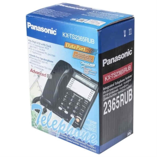 изображение Panasonic KX-TS2365RUB проводной телефон, цвет черный магазин Компании Интерком-НН фото 2 картинка Panasonic KX-TS2365RUB проводной телефон, цвет черный от магазина Интерком-НН фото 2
