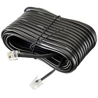 картинка Удлинитель телефонный (6р4с) 15 метра, черный, блистер Netko магазин Интерком-НН являющийся официальным представителем в России картинка Удлинитель телефонный (6р4с) 15 метра, черный, блистер Netko от магазина Интерком-НН