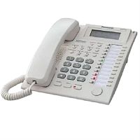 картинка Panasonic KX-T7735RU Системный телефон 24 кнопоки ( 12 с индикацией+ 12 без индикации) от магазина Интерком-НН