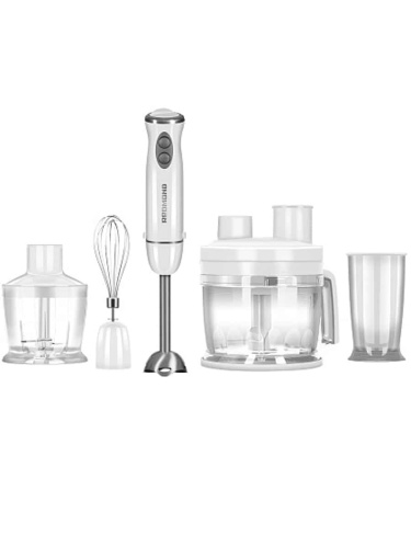 картинка Redmond BH407 погружной блендер 1500Вт регулировка оборотов, режим турбо белый от магазина Интерком-НН