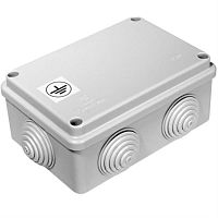 картинка Коробка распаячная ОП 120х80х50 безгалогенная (HF) IP55 от магазина Интерком-НН