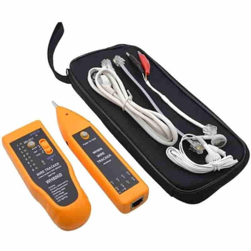 картинка Тестовый набор WH806B для витой пары UTP/FTP RJ-45, телефонного кабеля RJ-11 от магазина Интерком-НН