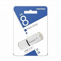 картинка Память USB 8Gb Smart Buy Paean белый 2.0 (SB8GBPN-W) от магазина Интерком-НН