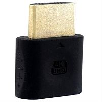 картинка Эмулятор монитора (виртуальный дисплей) HDMI 4K (черный)  от магазина Интерком-НН