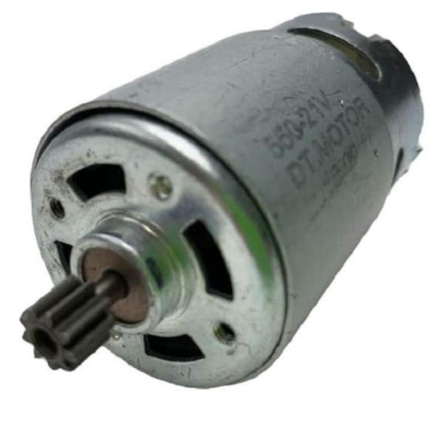 изображение Двигатель КХ-0011578 (550-21V) для шуруповерта 21V, шестерня 9 зубьев магазин Компании Интерком-НН фото 2 картинка Двигатель КХ-0011578 (550-21V) для шуруповерта 21V, шестерня 9 зубьев от магазина Интерком-НН фото 2