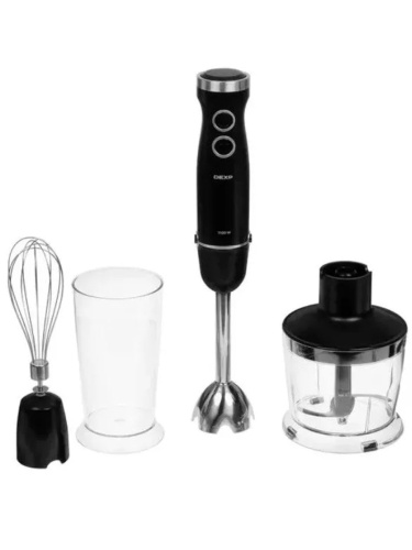 картинка DEXP DHB-1100 блендер погружной 1100Вт режим турбо, цвет черный  от магазина Интерком-НН