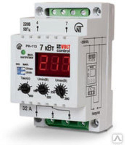 картинка Реле контроля напряжения РН-113 от магазина Интерком-НН