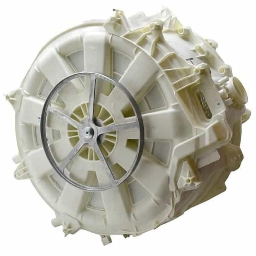 картинка Indesit C00308223 бак в сборе с барабаном и шкивом для стиральных машин Indesit, Ariston от магазина Интерком-НН фото 2