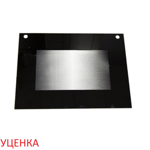 картинка Gefest 1200.18.1.001-17 (01040964) УЦЕНКА стекло двери духовки 598х442мм плиты 1200C черное от магазина Интерком-НН