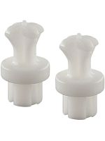 картинка Хвостовик 2шт для ножа измельчителя тип 2 (увеличенный ободок) белый блендера Redmond, RED, Polaris от магазина Интерком-НН