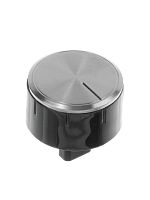 картинка Bosch 00616100 ручка управления конфорки для газовой варочной панели, цвет черный/стальной от магазина Интерком-НН