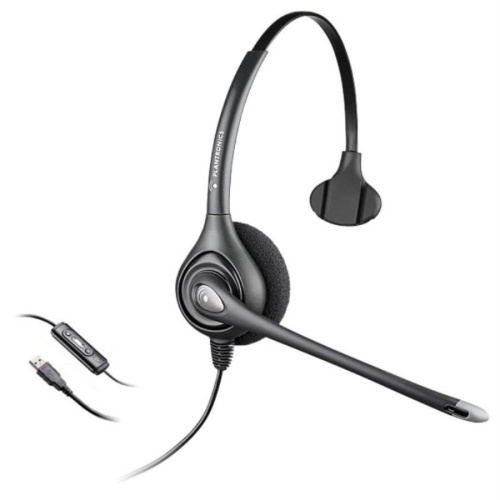 картинка Plantronics PL-HW251N-USB Гарнитура телефонная SupraPlus NC USB  от магазина Интерком-НН фото 2