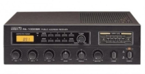 изображение Усилитель низкой частоты Inter-M PA-1000BR 30 Вт AM/FM магазин Компании Интерком-НН картинка Inter-M PA-1000BR трансляционный усилитель 30 Вт AM/FM от магазина Интерком-НН