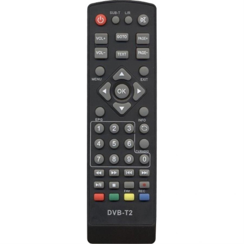 картинка Huayu DVB-T2 (17241) пульт дистанционного управления от магазина Интерком-НН