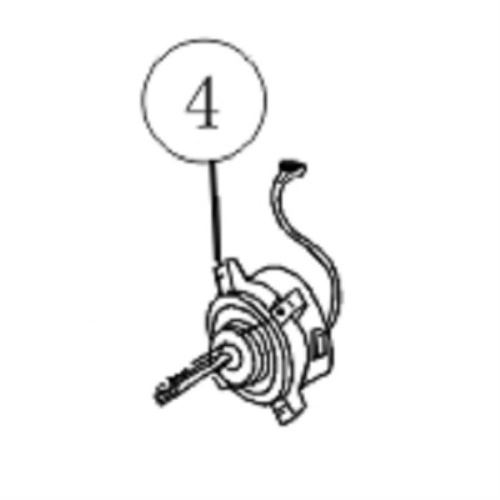 картинка Panasonic CWA951764 Двигатель вентилятора внешнего блока кондиционера CU-YE9MKE от магазина Интерком-НН