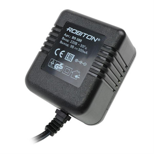 изображение Robiton B9-500 Блок питания 500mA 9V штекер 5,5 х 2,1 мм магазин Компании Интерком-НН фото 2 картинка Robiton B9-500 Блок питания 500mA 9V штекер 5,5 х 2,1 мм от магазина Интерком-НН фото 2