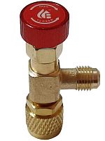 картинка Вентиль сервисный HC-1221 с резьбой 1/4"M- 5/16"F SAE для заправки кондиционеров от магазина Интерком-НН