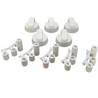 картинка Комплект универсальных ручек, белые (5шт) для плиты от магазина Интерком-НН