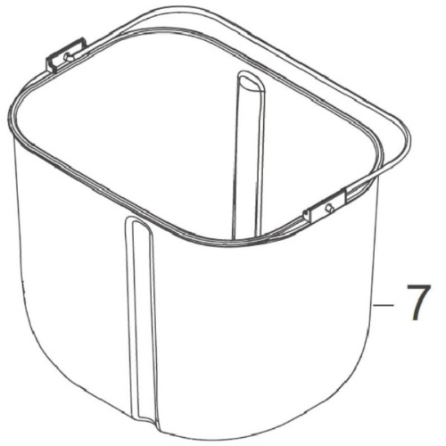 изображение Panasonic ADD84E226 форма хлебопечи без привода для SD-B2510, SD-R2520, SD-R2530, SD-YR2540, 2550 магазин Компании Интерком-НН фото 2 картинка Panasonic ADD84E226 форма хлебопечи без привода для SD-B2510, SD-R2520, SD-R2530, SD-YR2540, 2550 от магазина Интерком-НН фото 2
