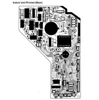 картинка Panasonic CWA73C1691(CWA73C8619) Плата внутреннего блока CS-F34DB4E5, CS-F34DB4E52, S-F34DB4E5 от магазина Интерком-НН