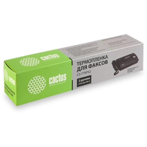 изображение Термопленка CACTUS CS-TTRP52 для факсов Panasonic KX-FP207/218/FC228/258 магазин Компании Интерком-НН картинка Термопленка CACTUS CS-TTRP52 для факсов Panasonic KX-FP207/218/FC228/258 от магазина Интерком-НН