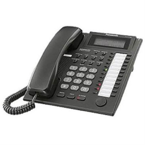 картинка Panasonic KX-T7735RUB Телефон  (аналог. сист. телефон, 24 прогр. кнопок, черный) от магазина Интерком-НН фото 2