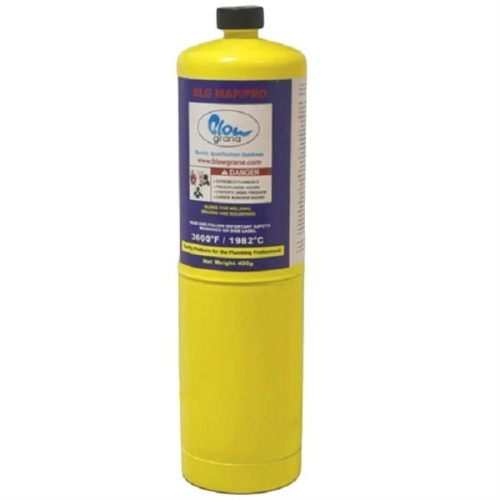 картинка Blowgrana BLG MAP/PRO газовый баллон (МАПП Газ) 400 грамм для высокотемпературной пайки и сварки от магазина Интерком-НН