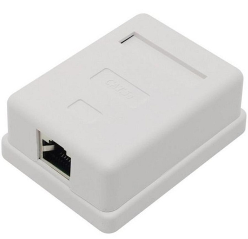 изображение Розетка компьютерная /1 порт/ RJ-45 /cat.5e/ белая WT-2012 магазин Компании Интерком-НН фото 3 картинка WT-2012 Розетка компьютерная /1 порт/ RJ-45 /cat.5e/ белая от магазина Интерком-НН фото 3