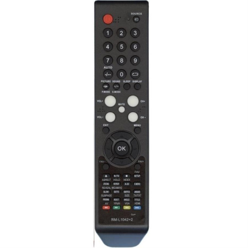 картинка ClickPdu RM-L1042+2 пульт дистанционного управления универсальный (ПДУ) для телевизоров Supra от магазина Интерком-НН