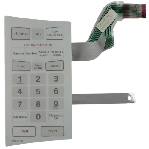 картинка Samsung DE34-00210E Сенсорная панель управления СВЧ печи MS83HNR от магазина Интерком-НН