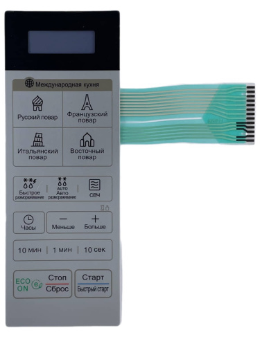 картинка LG MFM62977107 Сенсорная панель управления СВЧ MS2043DADS серебристый от магазина Интерком-НН